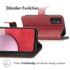 imoshion  Klapphülle Samsung Galaxy A14 (5G/4G) - Rot Produktbild-Vorschau 4