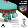 Apollo Rollschuhe Disco Roller Lagoon LED - Verstellbar - Produktbild-Vorschau 5