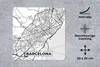 MuchoWow® Mauspad Mousepad Karte - Barcelona - Stadtplan - Produktbild-Vorschau 2