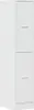 vidaXL Armoire à pharmacie blanc brillant 30x41x144,5 cm Voir les images du produit 5