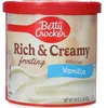 Betty Crocker Rich & Creamy Frosting Vanilla 453g Produktbild-Vorschau 1