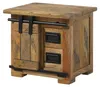 MASSIVMOEBEL24.DE Nachttisch Mango 50x40x45 natur lackiert Produktbild-Vorschau 1