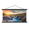 MuchoWow® Textilposter Wasserfall - Pflanzen - Moos - Produktbild-Vorschau 1