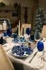 Excelsa Set de vaisselle 18 pièces Suomi Porcelaine Bleu Voir les images du produit 4