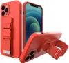 Rope Case Tasche mit Lanyard für Samsung Galaxy A33 5G Rot Produktbild-Vorschau 2