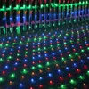 1.5x1.5M 120LEDs Lichternetz 8 Lichtmodi Lichterkette Produktbild-Vorschau 1