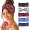 5x Damen Stirnband Boho Stil, Breites, elastisches Produktbild-Vorschau 1