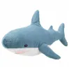 Grand Requin En Peluche 60 Cm Bleu Foncé Voir les images du produit 4
