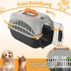 LARS360 Tiertransportbox für Hunde und Katzen, Kunststoff Produktbild-Vorschau 5