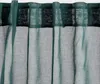 HOMLA ADI grüner Vorhang mit Pompons 140x250 cm Produktbild-Vorschau 3