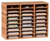 VEVOR 27 Fächer Holz Literatur Organizer, verstellbare Produktbild-Vorschau 1