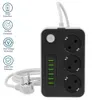 Steckdosenleiste 3-Fach 6 USB Mehrfachsteckdose mit Produktbild-Vorschau 5