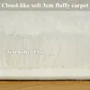 Omgoods - Beige Hoogpolig Vloerkleed 160x230 cm - Wasbaar Productafbeelding-voorbeeld 4