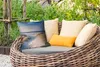 MuchoWow® Outdoor Kissen - Düne - Möwe - Strand - Meer - Produktbild-Vorschau 3