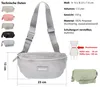 Bauchtasche Damen Herren Hüfttasche Crossbag Crossbody Bag Produktbild-Vorschau 12