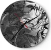 Wanduhr - Rund - Glasuhr - Frau Linie Kunst. - 30x30cm - Produktbild-Vorschau 1
