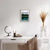 Gerahmtes Poster - Rahmen in heller Eiche - Landschaft Produktbild-Vorschau 6