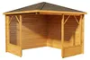 Alpholz 5-Eck Pavillon Maik-28 aus imprägniertem Holz, 300 Produktbild-Vorschau 7