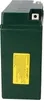 A dark green battery with a yellow warning label on its side. Podgląd zdjęcia produktu