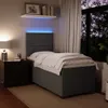 The Living Store Boxspringbett mit Matratze Dunkelgrau Produktbild-Vorschau 5