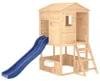 vidaXL Spielturm Massivholz Tanne Produktbild-Vorschau 1