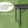 Outsunny Gartentisch, Höhenverstellbarer Klapptisch für 4 Produktbild-Vorschau 5