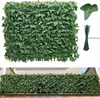VEVOR Siepe artificiale 63,5x320 cm, parete vegetale, Anteprima dell’immagine prodotto 1