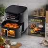 Frytkownica na gorące powietrze beztłuszczowa Airfryer Podgląd zdjęcia produktu 8