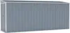 Capannone annesso Grigio 118x382x178 cm Acciaio zincato Anteprima dell’immagine prodotto 2