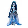 A full-body shot of a doll dressed as a bride, standing against a white background. Produktbild-Vorschau