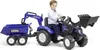 FALK Trattore a pedali New Holland T8 con escavatore e Anteprima dell’immagine prodotto 18