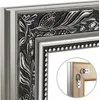 CLAMARO 'Ludwig' Bilderrahmen Antik Massivholz | Schwarz Produktbild-Vorschau 2