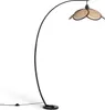 Stehlampe Rattan Bogen Nirvana Natürlich Produktbild-Vorschau 1