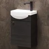 Planetmöbel Badmöbel Set 40cm Gäste WC Produktbild-Vorschau 2