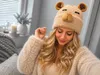 Capybara Mütze Braun – flauschige Wintermütze mit Ohren, Produktbild-Vorschau 4