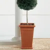 Pot de fleurs - PIRAMIDE - 40 x 40 cm - Terracotta Voir les images du produit 2