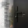 Aluminium Schmalrahmengarnitur Schwarz 92mm PZ Produktbild-Vorschau 5