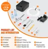SucceBuy přenosná airbrush sada s kompresorem, dvojčinný Náhled obrázku produktu 7