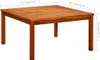 A wooden table with dimensions indicated by text overlays. Náhled obrázku produktu