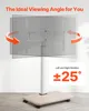 A TV stand with a TV mounted on it, showing its swivel capability. Anteprima dell’immagine prodotto