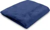 A folded blue blanket or cover on a white background. Anteprima dell’immagine prodotto