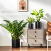 Pot de fleurs en faïence vancasso, lot de 3 pots avec Voir les images du produit 6