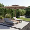 Gastronomie Holz-Sonnenschirm MCW-C57b, Gartenschirm, Produktbild-Vorschau 1