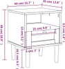 vidaXL Nachttisch SENJA Rattan-Look Braun 40x35x48cm Produktbild-Vorschau 18
