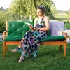 4L Textil Gartenbankauflage Hollywoodschaukel Auflage Produktbild-Vorschau 4