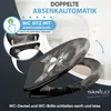 SANILO® Siège de WC avec abattant à fermeture automatique Voir les images du produit 3