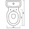 KLASSICO Nostalgie Stand-Kombi-WC Retro Stand-WC mit Produktbild-Vorschau 8