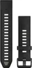 Garmin 010-13391-00 Quickfit Silikonband 20 mm Schwarz/Kieselgrau 1