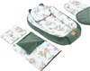 Savanna Fun & Olive Velvet 5-teiliges Set Comfort Babynest Produktbild-Vorschau 2