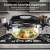 Royal Swiss® Schnellkochtopf 4L – Druckkochtopf Edelstahl – Produktbild-Vorschau 3